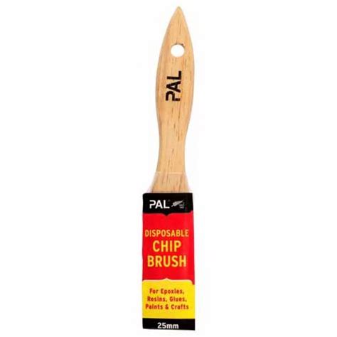 Pal 25mm Disposable Chip Paint Brush Placemakers Nz