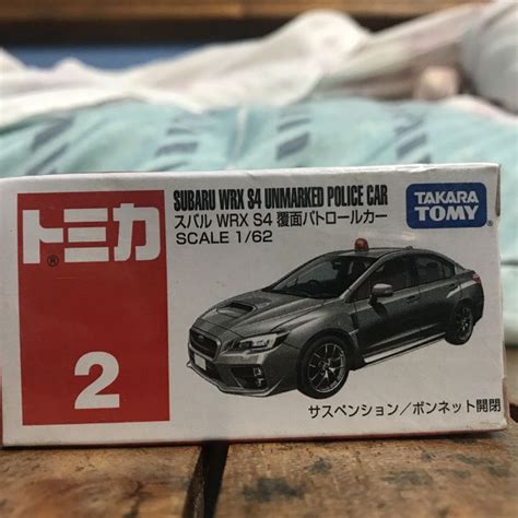 Takara Tomy 2 Subaru WRX S4 Unmarked Police Car Lazada PH