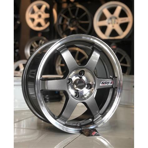 Jual Velg R Ssw S Velg Mobil Ring Volk Rays Te Sl City Freed