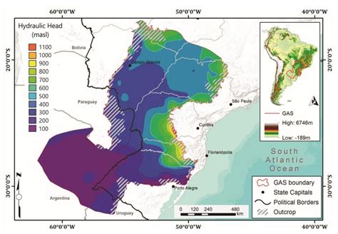 Regional Groundwater Modeling Of The Guarani Aquifer System Mdpi