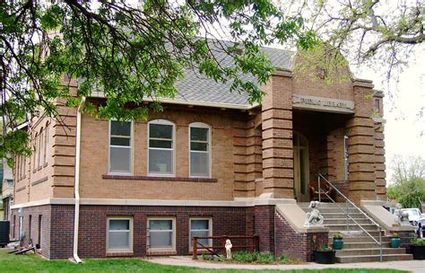 Carnegie Library Alma Nebraska Located Directly Across Flickr