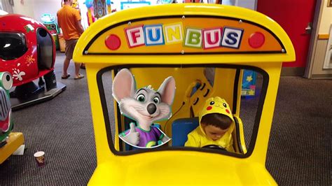 Pikachu The Bus Driver Chuck E Cheese Youtube