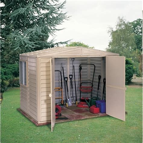 8 X 6 Deluxe Plastic Pvc Shed