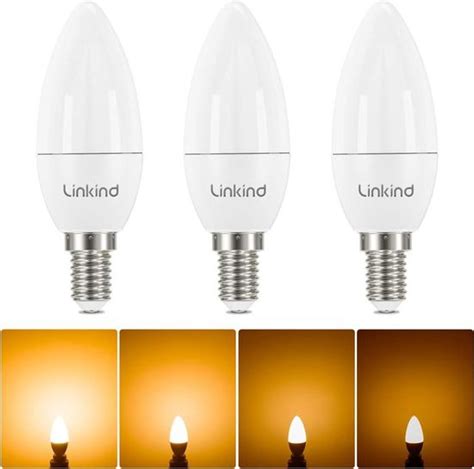 Ampoule LED E14 Dimmable 42w Quivalent 40W Blanc Chaud 2700K Ampoule