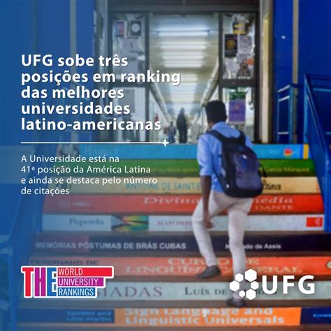 Ufg Está Entre As Principais Universidades Da América Latina Ufg