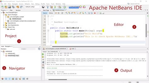 Apache NetBeans IDE Tutorials TestingDocs