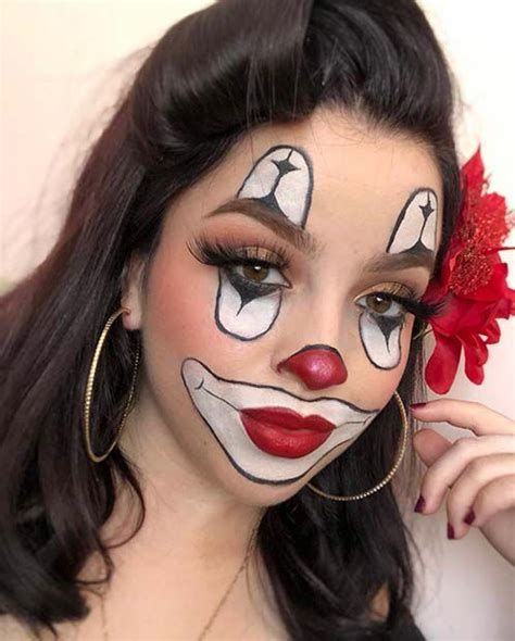 63 Trendy Clown Makeup Ideas For Halloween 2020 Clown Makeup Cute