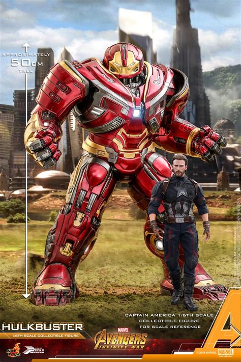 Avengers Infinity War Hulkbuster 1 6 Scale Power Pose Figure By Hot