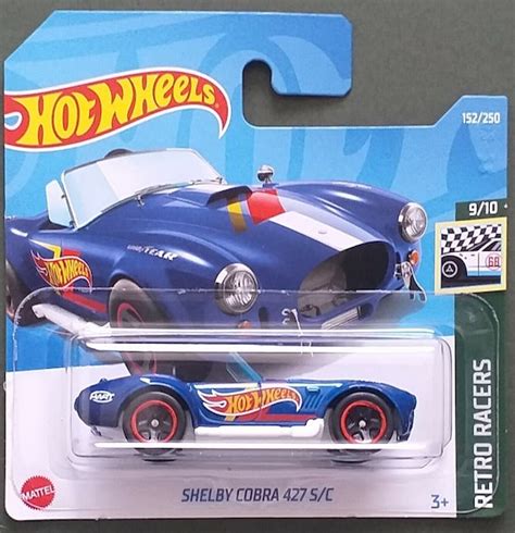 Hot Wheels Super Treasure Hunt Shelby Cobra S C Super Th And A Regular Set