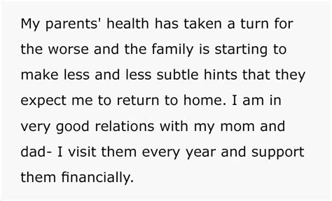 Gay Man Tells His Elderly Parents That He Wont Move Back Because Of The Bad Memories Of