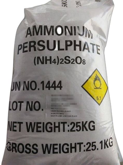 Ammonium Per Sulphate NH4 2S2O8 Purity 98 5 Min At 98 Kg In Mumbai