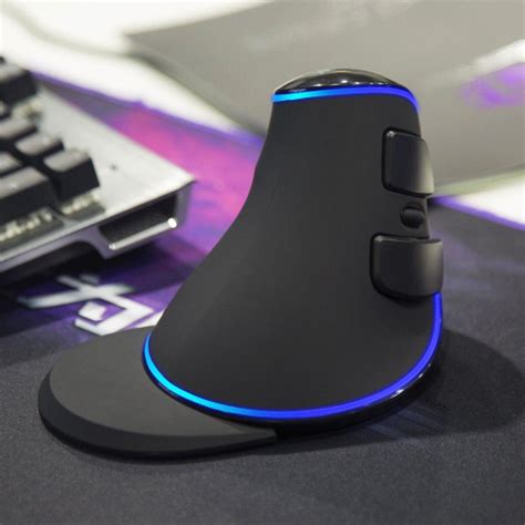 Delux M Plus Wireless Vertical Mouse Para Jogos Ergon Micos Em