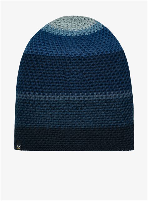 Czapka Zimowa Salewa Sella Am Beanie Blue Stripes