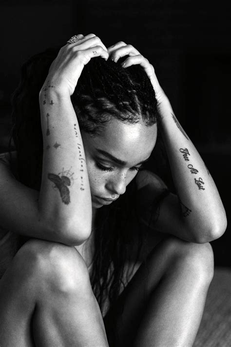 Actress Zoe Kravitz Nudes For Magazine Scandal Planet