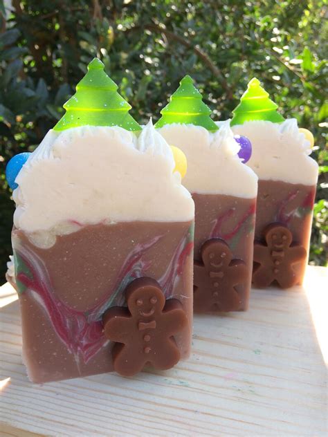 Soap Christmas Soap Holiday Soap Gingerbread Soap Etsy