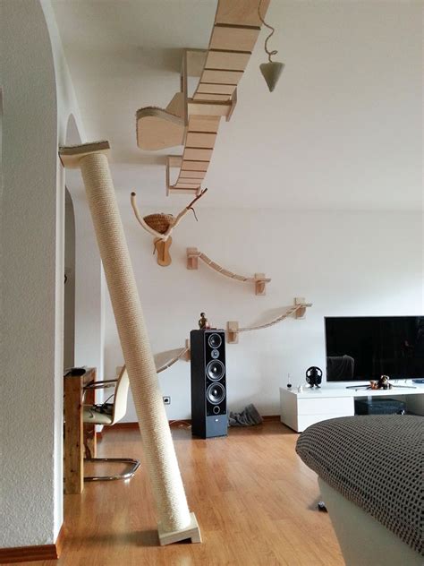 Rooms Turned Into Cat Playgrounds By Goldtatze Demilked