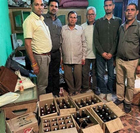 Excise Department Seizes Litres Of Illicit Liquor Ahead Of Lok