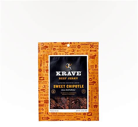 Krave All Natural Beef Jerky Sweet Chipotle Delivered Near You Saucey