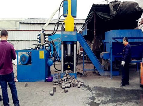 Metal Scrap Briquetting Machine Copper Briquetting Machine