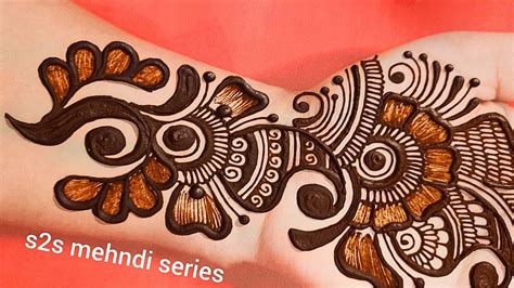 How To Latest Easy Mehndi Design Front Hand Mehndi Design Mehandi Ka