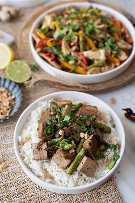 REZEPT Kung Pao 2erlei Huhn Oder Veggie Mit Reis