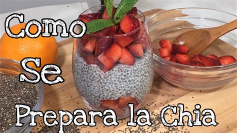 página solamente entregar para que sirve la chia y como se prepara