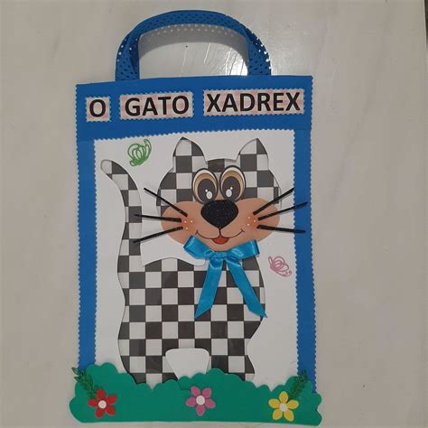 O Gato Xadrez Loja Elly Artes Elo Produtos Especiais