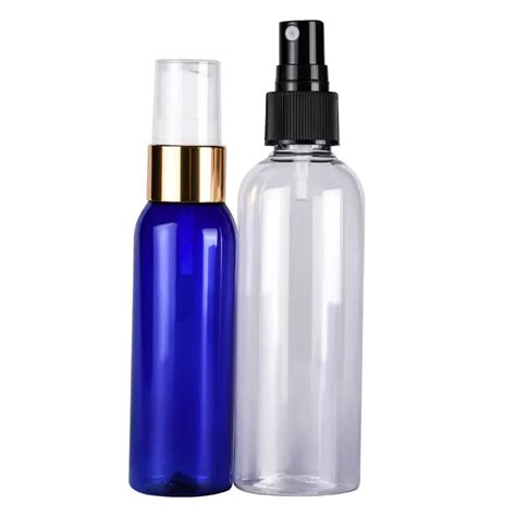 High Capacity Transparent Plastic Spray Bottle Cosmetic Jar Supplier