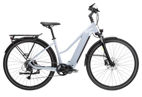 Bicicleta Dama Electrica De Trekking Kross Trans Hybrid Lady