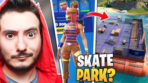 COMPRO UNA SKIN A 200 VBUCKS SKATEPARK IN ARRIVO YouTube