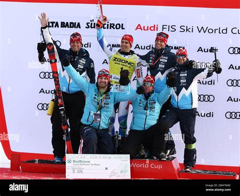 Alta Badia Italy Th Dec Skiing Fis Ski World Cup Fis