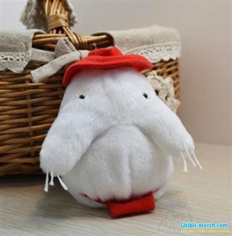 Radish Spirit Plush Oshira-sama Spirited Away Doll 12cm | Ghibli Merch ...