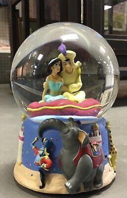 Aladdin Snowglobe Music Box Wonderland Music Company A Whole New World