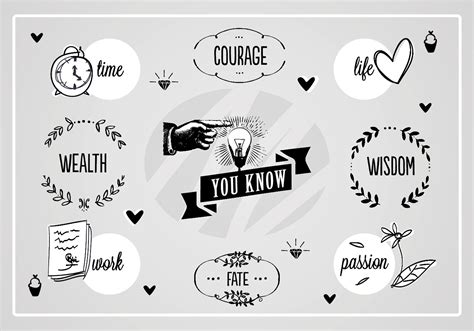 Free Wisdom Words Vector Background - Download Free Vector Art, Stock Graphics & Images