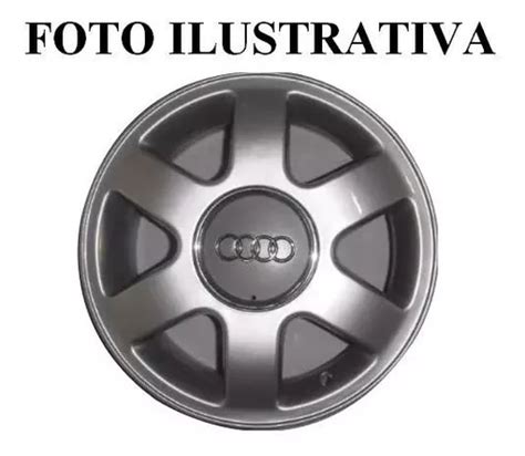 Calota Centro Miolo Roda Aro Modelo Original Audi A Preto R Em