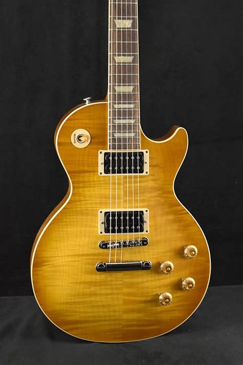 Gibson Les Paul Standard 50s Faded Vintage Honey Burst Reverb