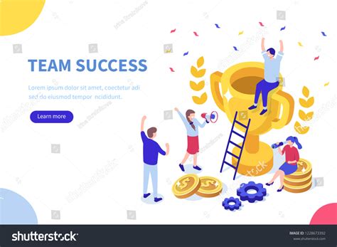 Success Concept Banner Can Use Web Stock Vector (Royalty Free ...