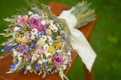 Summer wildflowers bridal bouquet peony bridal bouquet