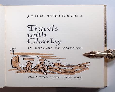 Travels With Charley John Steinbeck First Edition