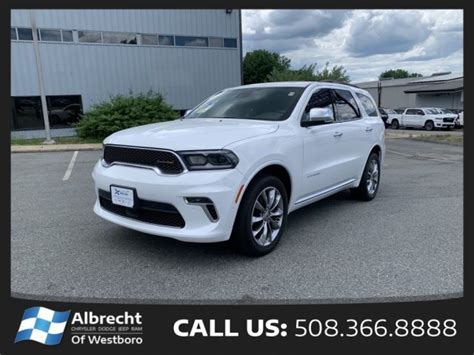 Pre Owned Dodge Durango Citadel D Sport Utility In Westborough