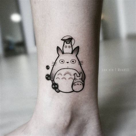 Totoro And Friends For Agnes Big Fan Of Totoro Ghibli Tattoo