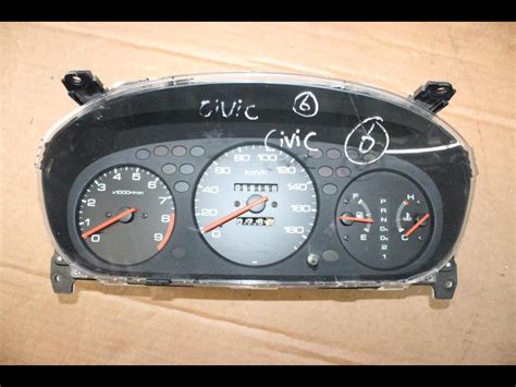 Jdm Honda Civic Acura Gauge Cluster Speedometer Automatic 1996 2000