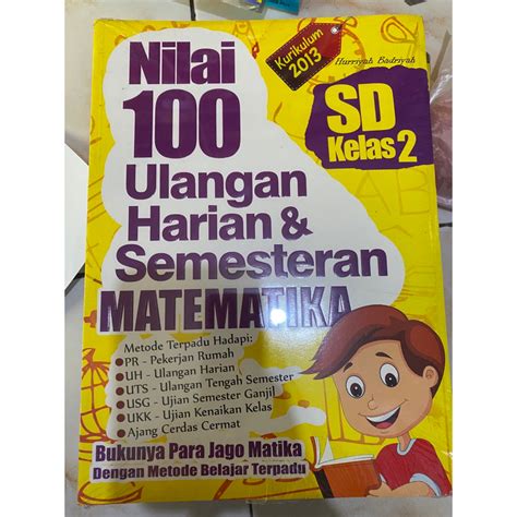 Jual Nilai 100 Ulangan Harian Dan Semesteran Matematika Bank Soal