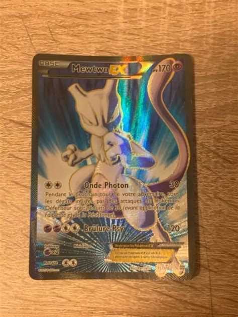 CARTE POKÉMON MEWTWO Ex Full Art 157 162 Bon état EUR 20 00 PicClick FR