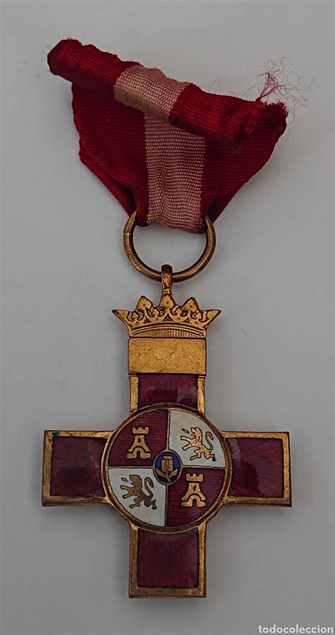 Medalla M Rito Militar Distintivo Rojo Origina Comprar Medallas