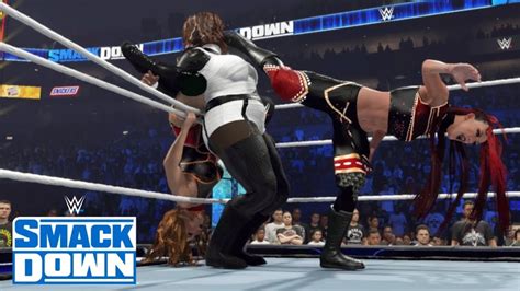 WWE 2K24 SMACKDOWN TAG TEAM QUALIFYING FOR THE LADDER MATCH AT WM