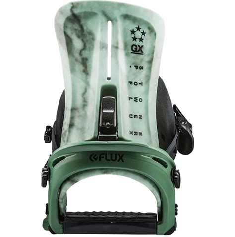 Flux Gx Womens Snowboard Binding Stone Green