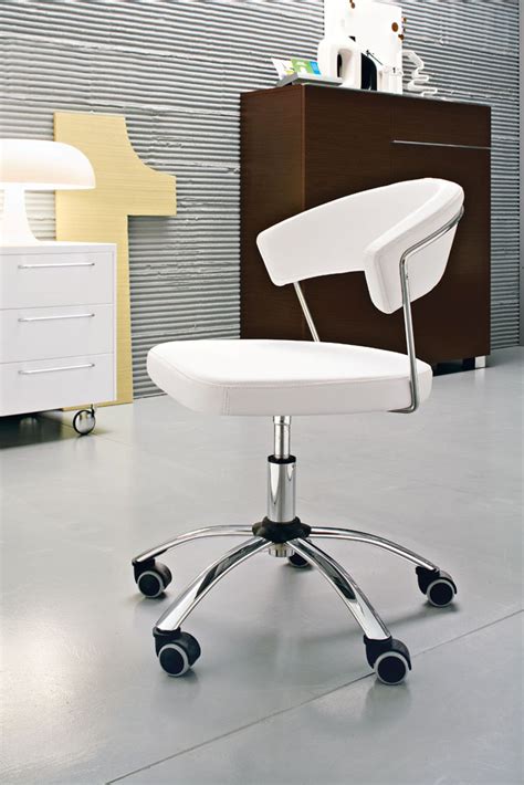 White Leather Chair