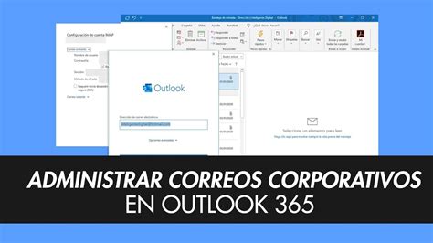 Configurar Correo Corporativo En Outlook U Office Youtube