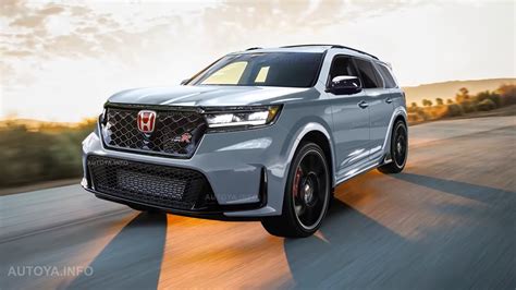 Honda Pilot Type R Makes Cgi Debut With Turbo Plug In Hybrid